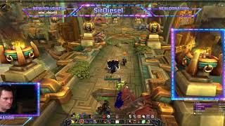 Testing DPS Rotation MaxDps Addon WoW 8.3 Ret Paladin