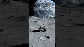 Earth From the Moon  | Rover’s Epic Journey Begins