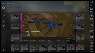 i peaked. (3x M4A1-S Blue Phosphor in one night)