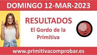 Resultado del sorteo El Gordo de la Primitiva del 12 de marzo de 2023