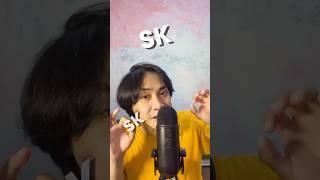 ASMR SK,SK AND SK #asmr #short #razaasmr