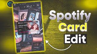  Instagram Trending Spotify Card Lyrics Editing | SIDDHANT EDTIZ