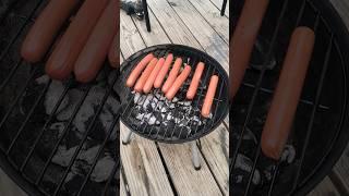 Gourmet meal for tonight! #chef #hotdog #grill #shorts #bored #cooking