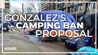 Portland Commissioner Rene Gonzalez proposes stricter camping ban