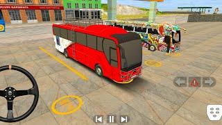 City Coach Bus Driving Simulator 3D City Bus Game Android Gameplay