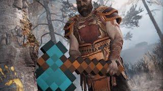 Leviathan Axe and Blade Of Chaos looks different than I Remember | God Of War Minecraft Mod