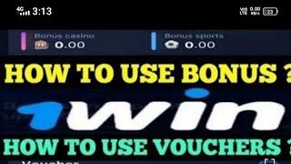 1win bonus ko use kare 1win Bonus use 100% Working Voucher.    Get Bonus code is Discription