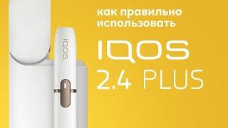 IQOS 2.4 Plus: пошаговая инструкция по использованию устройства