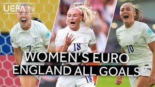 ENGLAND Women's EURO All GOALS!! | Women's Finalissima