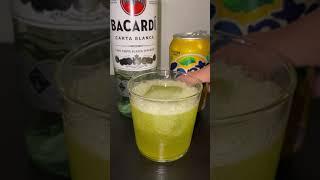 Bacardi White Rum & Pineapple Fanta 