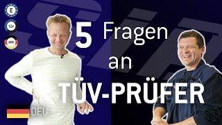 5 Fragen an einen TÜV Prüfer ‍ | KBA, Teilegutachten, ABE oder EG-Typgenehmigung | SIP {Deutsch}