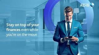 ADIB Mobile App - YOUR MONEY management tracking feature