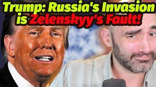 Trump's Hot Take: Zelenskyy Caused Russia's Invasion!