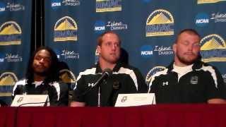 2013 RMAC Football Media Day: Vince Coach, Chris McGee, and Connor Stevens