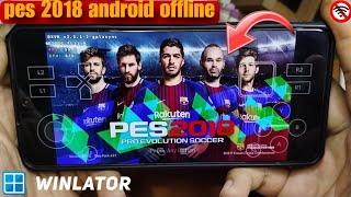 Lancar Banget Main PES 2018 Di Android Pakai Winlator Terbaru