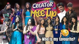 Creators Meetup | Who is my favourite? YouTube friends️ #missmiracle #creatorcollective