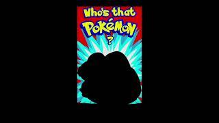 Who’s That Pokémon?