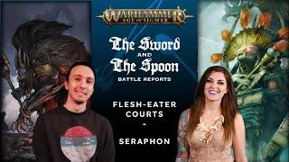 Flesh-Eater Courts v Seraphon | Age of Sigmar Battle Report #games #aos