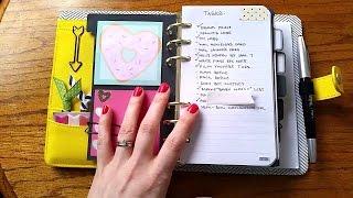 Yellow Medium Kikki K Planner Tour