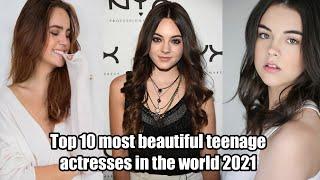 Top 10 most beautiful teenage actresses in the world 2021.erika bierman on #3