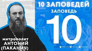 10 заповедь | 10 заповедей Божиих | Митрополит Антоний (Паканич) | ТЕОВЛОГ