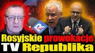 Rosyjskie prowokacje TV Republika. Hejt, dehumanizowanie przeciwników politycznych to operacja służb