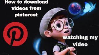 How To Download Pinterest Video/OfficialRizz627