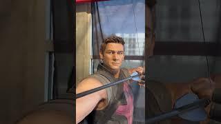 Marvel Hawkeye (Jeremy Renner) life size statue! #marvel #avengers #blackwidow #hawkeye