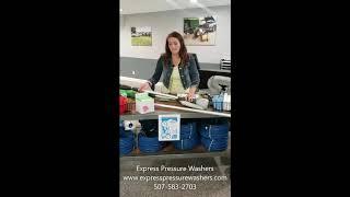 Express Pressure Washers: Wondra Wash it Wednesday, discussing Cleano
