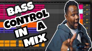 HOW TO CONTROL BASS IN MIX | Mixing Bass Like A Professional (Modern Bass)