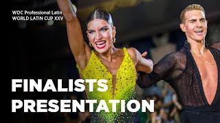 WDC Professional Latin | Finalists presentation | World Latin Cup XXV