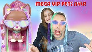 TÊTE à COIFFER MÉGA VIP PETS NYLA ! LA TOUTOUILLE PARTY ! Du GROS NAWAK !