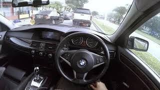 E60 BMW 525i N52 After Valve Cover PCV/Diaphragm Replacement Test Drive