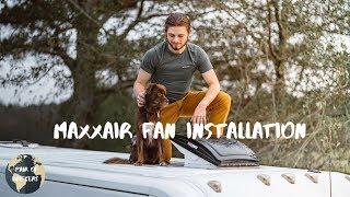 MAXXAIR FAN INSTALLATION | Ram Promaster Van