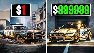 $1 to $1,000,000 COP CAR.. GTA 5 RP