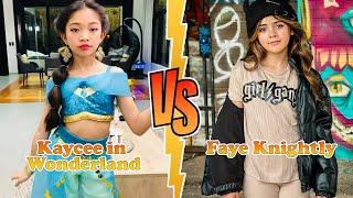 Kaycee in Wonderland VS Faye Knightly (ROCK SQUAD) Transformation 2024  From Baby To Now