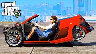 САМЫЕ ЖУТКИЕ АВАРИИ в GTA 5! Реальные повреждения машин! (Моды ГТА 5)