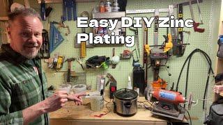 Easy DIY Zinc Electroplating - no kit required