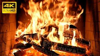  The Best Burning Fireplace Ambiance with Relaxing Crackles and Glowing Logs for Christmas UHD 4K