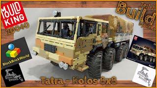 Ist der Tatra eine Kopie der Kopie, oder doch was eigenes? | Teil 2 |  Mould King 20040 Kolos 8x8