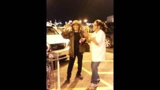 Parking lot party!