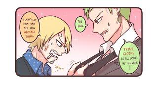 zoro and sanji cute comics [Zoro x sanji]