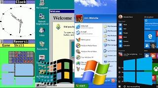 History of Microsoft Windows (Windows 1.0 - 10)