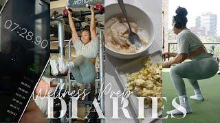 WELLNESS PREP DIARIES EP. 12| HIIT CARDIO + AB ROUTINE + 80MINS ON THE STAIRMASTER #bodybuilding