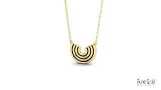 Luciana Luna Pico Neckace 18 Karat - PGNL0G34906