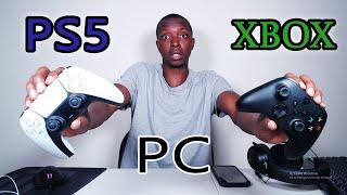 PS5 DUALSENSE VS XBOX SERIES X/S CONTROLLER | WHICH IS BETTER FOR PC GAMING?!