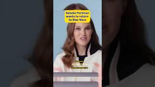 Natalie Portman & Hayden on HER RETURN to Star Wars  #shorts
