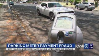 Honolulu DOT warns of fraudulent parking meters