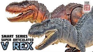 Nanmu Super Articulated "Smart Series" V rex Review!!! Tyrannosaurus! INCREDIBLE!