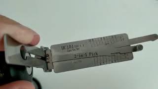 Lishi Picking HU101 Pick & Decoder. Step By Step Video Tutorial